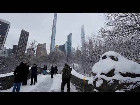 New York City prepares for worst snowstorm to hit city in four years