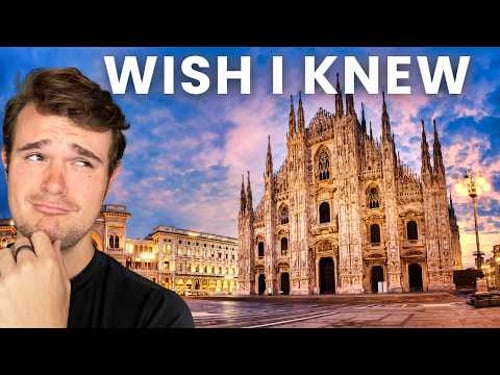 29 Tips I Wish I Knew Before Visiting Milan, Italy