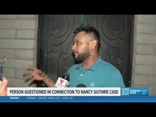 Nancy Guthrie case updates in Arizona: Man identifies himself as person detained and released