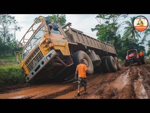 Stupid Truck Mistakes That Will Shock You And Heavy Equipment In Action #95