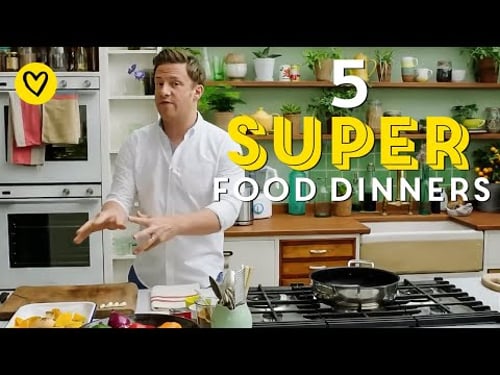 5 Healthy & Nutritional Super Food Dinners By Jamie Oliver