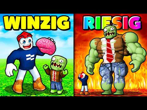 Ich ZÜCHTE $1 MILLION GEHIRNE und lasse meinen ZOMBIE WACHSEN in Roblox