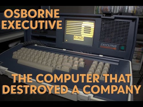 Osborne Executive OCC2 - The Computer That Destroyed A Company