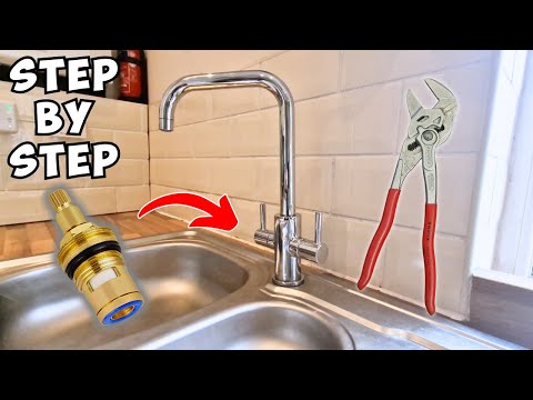 Dripping Tap Repair: Dual Lever Mixer Tap Cartridge Replacement