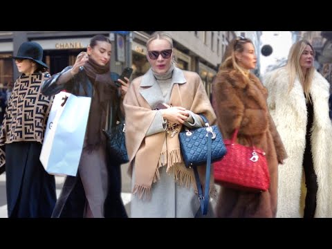 Milan Street Style🇮🇹Winter 2025 Trend Fashion Elegant Classy Beautiful Outwear #vogue #vanityfair