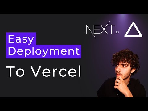 How To Deploy a NextJS App To Vercel (EASY AND QUICK!!!)