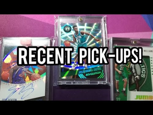 Recent pick ups and INSANE rookie Mailday!