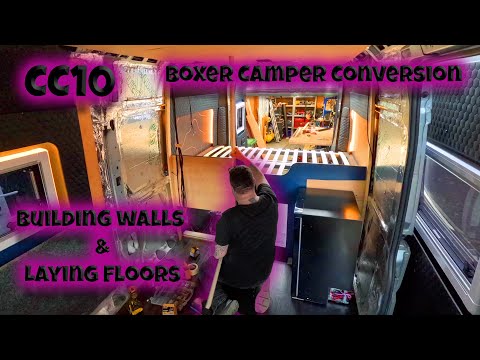 Lightweight walls - Boxer camper conversion - CC10