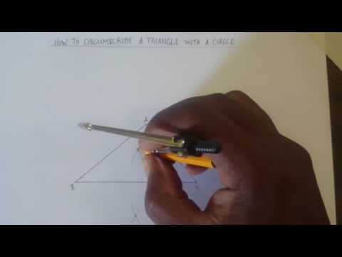 How To Circumscribe A Triangle With A Circle