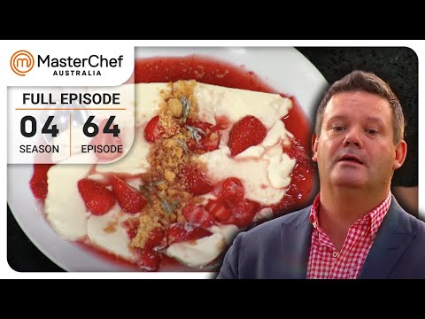 The Rosemary Cream With Strawberries Challenge | MasterChef Australia
