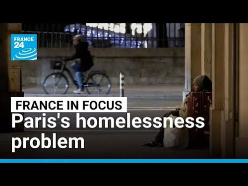 Life on the streets: Paris's homelessness problem • FRANCE 24 English