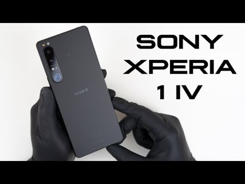 Sony Xperia 1 IV The Future of Smartphone Cameras Unboxing + Gameplay - ASMR