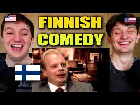 Americans React to Finnish Sketch Comedy - Ketonen ja Myllyrinne (The Bruised Finn)