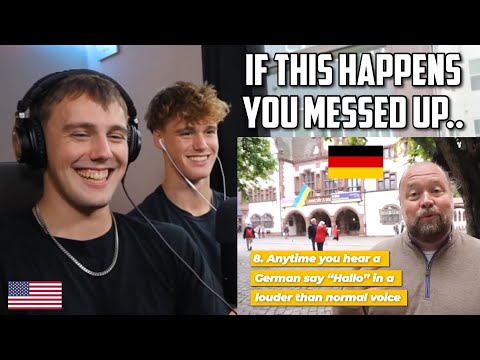 Americans React: How to Upset Germans
