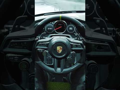 Cyberpunk 2077 Photo-Realism Graphics Mod - Porsche 911 GT3 RS