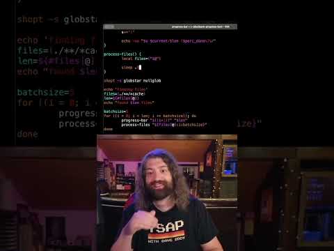 Batch processing with bash scripting