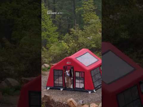 ☔️EPIC RAINSTORM CAMPING IN BREATHTAKING SCENERY | DJI Mavic 4 Pro Adventure