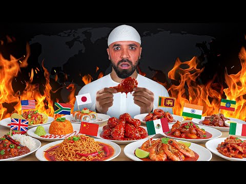 I Ate The Spiciest Food From Every Country In The World