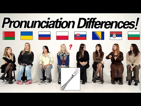 8 Slavic Countries Word Differences!! Which Country Is The Most Different With Other?