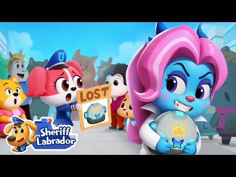 Papillon's Lost Backpack | 🌊 WaterCity Mystery | Safety Rules | Cartoon | Sheriff Labrador
