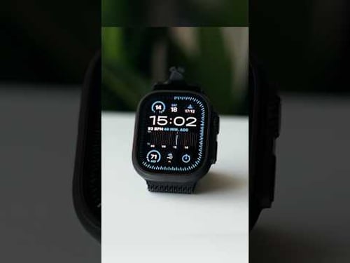 All Black Apple Watch Ultra 2 #applewatch