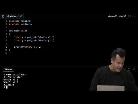 CS50 Fall 2025 - Lecture 1 - C (live, unedited)