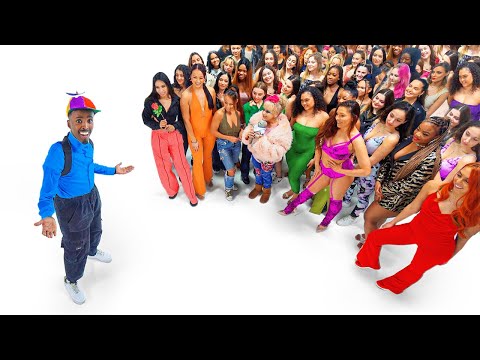 100 SUPERMODELS VS 1 NERD