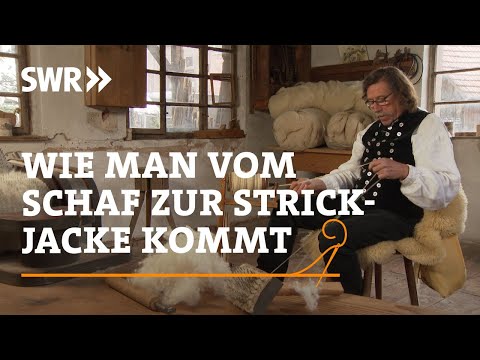 How to get from sheep to cardigan | SWR Handwerkskunst