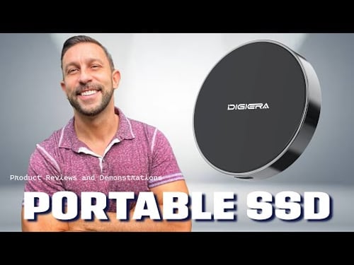 DIGIERA Portable SSD - Type-C USB 3.2 Gen 2x2 Magnetic External Solid State Drive