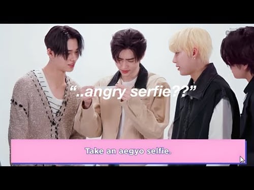 kpop idols vs the english language