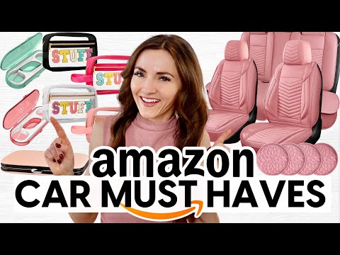 TOP 21+ NEW Clever Car Organization Ideas from AMAZON! 🚗 (MUST HAVES Car Edition w/ Links)
