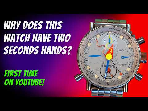 Why does this watch have two seconds hands?