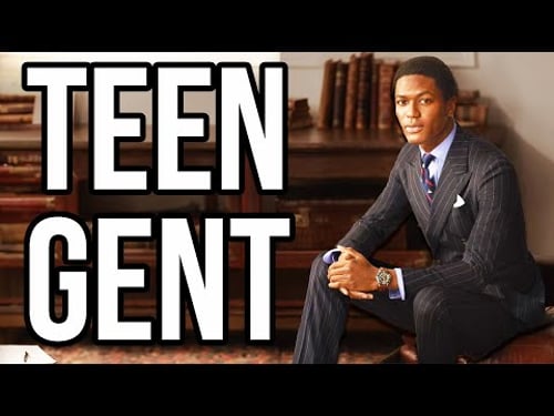 How a Teenager Can Dress Like a Gentleman