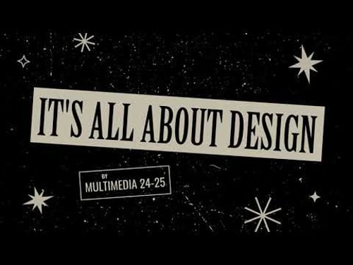 ELEMENTS & PRINCIPLES OF DESIGN