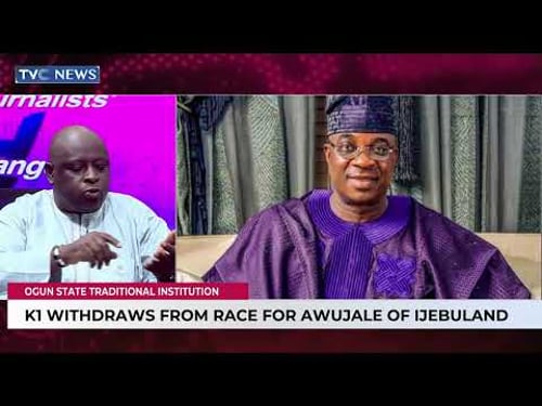 K1 Withdraws From Race For Awujale Of Ijebuland