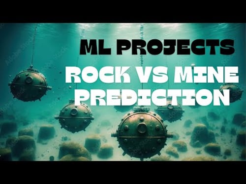 SONAR Rock vs Mine Prediction | Machine Learning Project