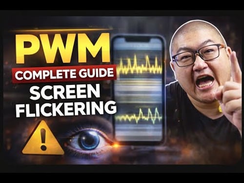 Understanding flicker of OLED / LCD phone displays