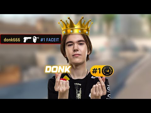 donk Easy Games At #1 FACEIT Rank | 4500 ELO