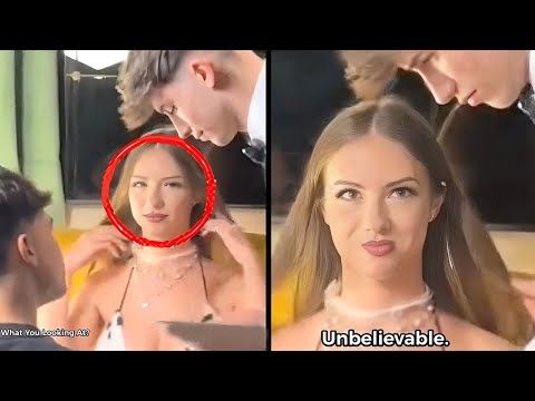 the exact moment when man's date is ruined beyond repair…