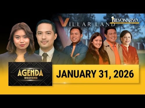 Agenda Weekend | January 31, 2026