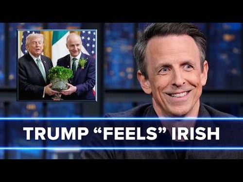 Trump “Feels” Like He Has Irish Blood