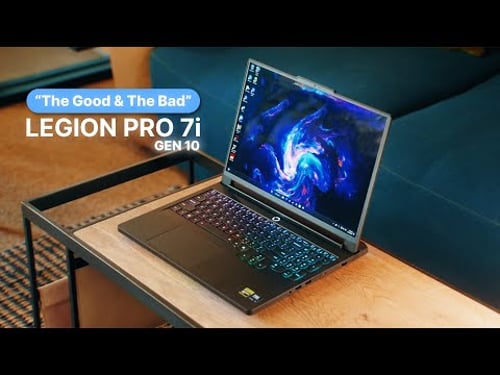 The BEST Gaming Laptop in 2025! Legion Pro 7i Gen10 (RTX 5080)