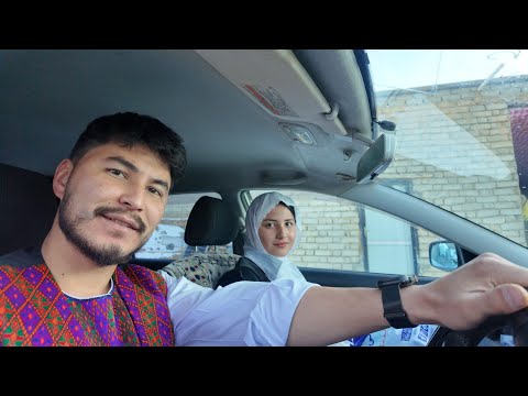 امیرجان وبیکی رفت بطرف کمرک بدیدار مادر جان 🤩برفباری و خوشحالی مردم بخصوص مامد جان