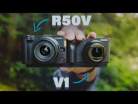 Canon PowerShot V1 vs R50V | Which Travel Camera Should You Buy?