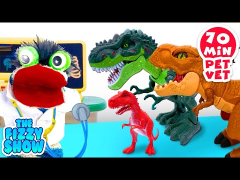Fizzy The Pet Vet Adventures With Dinos, Puppies, Turtles Encanto & More!