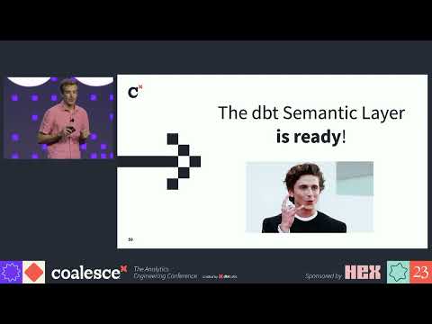 The new-look dbt Semantic Layer, powered by MetricFlow - Coalesce 2023