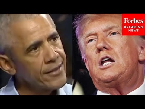 BREAKING NEWS: Trump Takes Questions About Racist Clip Attacking Obamas During Air Force One Gaggle