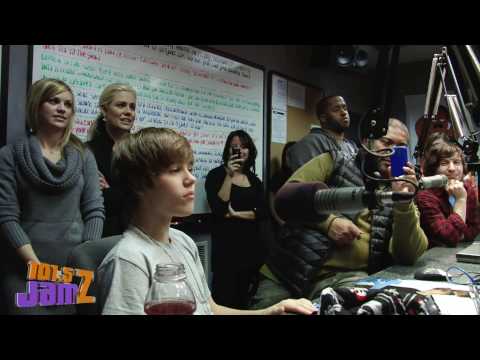 Justin Bieber in the JamZ Studio with Super Snake