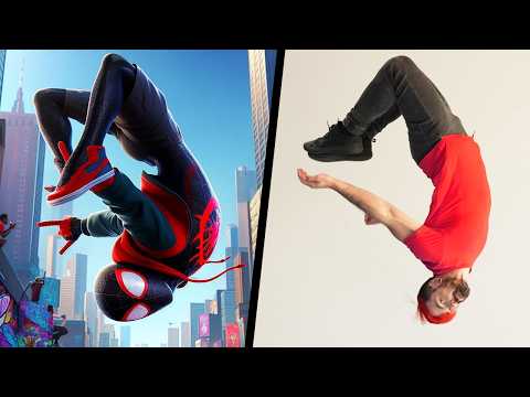 Stunts From Spider-Man: Into the Spider-Verse In Real Life