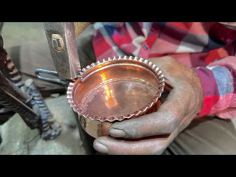 How Hammer and Patience Turn Raw Copper into Living Artโ๏ธ๐ฎ๐ท๐ฅ